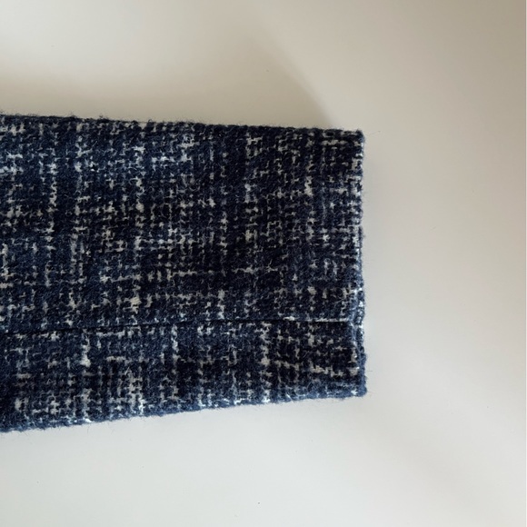 NWOT Club Monaco Textured Belted Coat - Picture 13 of 16